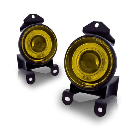 Winjet Halo Projectorfog Lights - Yellow CFWJ-0064-Y